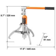 5T Hydraulic Gear Puller Heavy-Duty Two-Jaw Three-Jaw Remover Tool