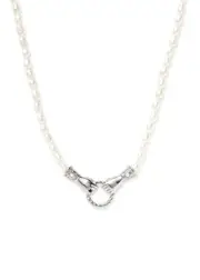 Missoma X Harris Reed In Good Hands Pearl Necklace - One Size One Size