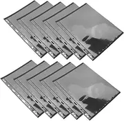 FUNOMOCYA Pcs Stamp Storage Sheets Postage Stamp Holder Page Album Insert Coin Collection Pages for Collecting Banknote Sleeves