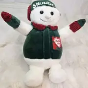 1998 Snowden and Friends Snowden The Snowman Plush Christmas 9" - NEW