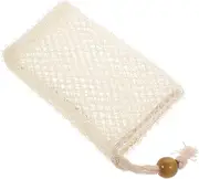 Healvian Bubble Foaming Pouch Soap Storage Pouch Bubble Net Bag for Shower Supplies Exfoliating Saver Bag for Skin Health Random