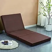Sofa Slipcovers Portable Folding Sleeping Pad with Washable Cover Ideal for Travel Camping Living Room Bedroom Compact Sofa Chair Bed for Guests Easy Storage and Comfortable Rest
