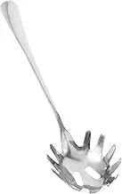 Zerodeko Pasta Server Spaghetti Spoon- Stainless Steel Spaghetti Fork Noodle Spoon Pasta Serving Utensils Spaghetti Ladle Pasta Spatula Tool for Kitchen