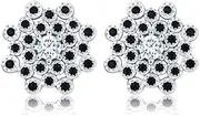 [Generic] 925 Jewelry Stud Earrings for Women Snowflake Made in China