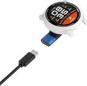 Type C Charger Adapter Intended for COROS PACE2/ APEX/APEX pro Intended for VERTIX Intended for VERTIX 2 Smartwatch Charging Charger Adapter Converter (Blue)
