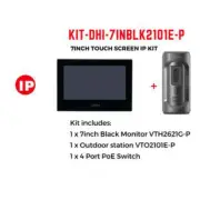 Dahua Smartphone Intercom Kit, KIT-DHI-7INBLK2101E-P