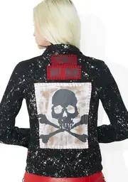 [Tripp NYC] Bleach And Patch Trucker Jacket