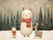 [Namly Design] Poster - Winter Woodland Creatures