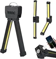 Gym Lamp for Posing, Posing Gym Lamp, Magnetic Work Light with 180 Degree Folding, USB Rechargeable Worklight, Multiple Placement/Installation (1 Pc)