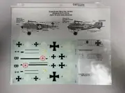 NEW Vtg Super Scale 48-604 Albatros D-V D-Va Model Airplane 1/48 Decal (AQV3)