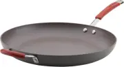 87631-T Cucina Hard Anodized Nonstick Skillet with Helper Handle, 14 Inch Frying