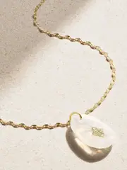 [Pascale Monvoisin] Pascale Monvoisin - Gaia N°1 Collier 9-karat Gold, Moonstone And Diamond Necklace - One size One size Gold