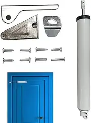 Door Slow Closer No Slam,Aluminum Alloy Hydraulic Door Closers | Quiet Home Closure Supplies for Apartment Living Room Dorm Bathroom Kitchen