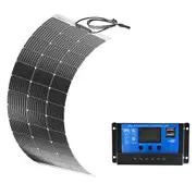 VoltX 100W Solar Panel Flexible + 10A Solar Charge Controller PWM