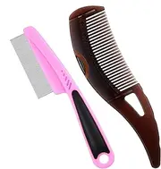 Scalp Comb for Build Up, Stainless Steel Lice Comb, Fine Tooth Scalp Comb, Oil Buildup Removal Comb, Lice Removal Scalp Comb, Scalp Comb, Stainless Steel Hair Comb, Scalp Brush for Dandruf