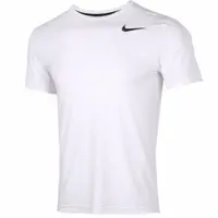 在飛比找蝦皮商城優惠-Nike Pro Dri-FIT 白色短袖上衣訓練上衣透氣排