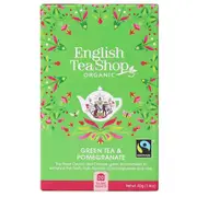 English Tea Shop Organic Green Tea & Pomegranate