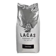 Lacas Coffee Dark Note Whole Bean Coffee 5 lb. - 4/Pieces WS-110LCWBDARK