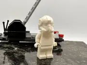 Lego Minifigure Tie Fighter Pilot GLOW IN DARK Prototype