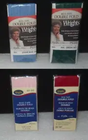 Wrights Double Fold Bias Tape .25 Wide Pick one or more