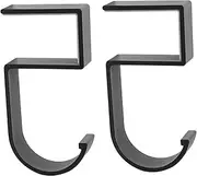 Zerodeko 2Pcs No Drill Desk Hooks Compact and Bag Holder Stylish Table Side Hanger for Handbags and Scarves Elegant Design for Office and Home Storage