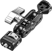 Leofoto AM-8 Versa Magic Arm Kit, Interchangeable Parts, Creative Combinations, Cold Shoe, NATO, ARRI Adapters (AM-8-Kit)