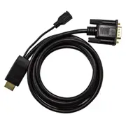 Dynamix C-HDMIVGA-2M HDMI 1.4 to VGA Cable - 2m Includes Micro USB Female Optional Power - No HDCP - Max Res 1080p 60Hz (1920x1080) - Directional [C-HDMIVGA-2M]