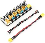 HGLRC Thor Lipo Battery Balance Charger Board Pro 40A XT60 XT30 Plug 2-6S Integrated with Lipo Discharger for IMAX B6 ISDT Q6 Nano HOTA D6 Pro P6