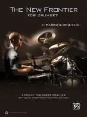 The New Frontier for Drumset MUSIC BOOK UNIQUE METHOD BRAND NEW ON SALE!!