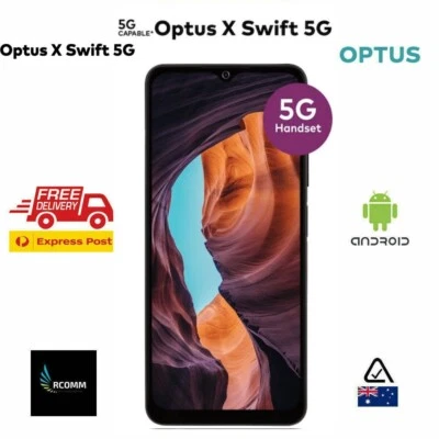 Optus X Swift 5G ( 6.52", 64GB, 4Gb) ZTE PHONE ANDRIOD AU STOCK SEALED