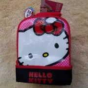 Hello KITTY Lunch Box NeW Tall Insulated Lunchbox Sanrio NWT
