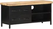 Generic TV Cabinet 90x30x41 cm Rough Mango Wood,Furniture,TV mounts & TV Units