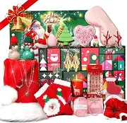 Advent Calendar 2024-25, 24 Pieces Beauty Fashion and Jewelry Bath Sets Countdown Gifts Holiday, Christmas Surprise Gift Set for Women, Spa Gift Baskets for Women, Her, Mom, Wife, Girlfriend, Sister