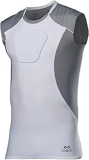 [McDavid] HEX Chest Protector, Heart-Guard/Sternum Protection – Padded Shirt for Baseball, Football, Lacrosse and Goalies - Youth & Adult Sizes