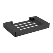 Nero Pearl Soap Dish Holder Matte Black NR8081MB