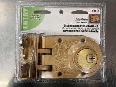 Defender Security Double Sylinder Deadbolt Lock