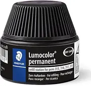 Staedtler Lumocolor Permanent Refill Station for Permanent Universal Pens, Black