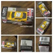 ALL DIECAST FAST SHIP 2021 Kyle Busch #18 Stanley Action Nascar 1:64 Gibbs NIB