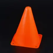 Set of 6 18cm Training Cones for Soccer Rugby Football Outdoor Activities