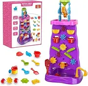 KIDBOT Waterfall Wall Table Water Sand Pit Pool Toys Play Ground Activity Centre Park Beach Backyard Indoor Outdoor Game Playset