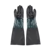 Sandblast Cabinet Sandblasting Gloves And Sleeves Sandblaster Abrasive Cotton