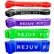 41" Loop Pull-up Assistance Bands Set - 5 Band Training Set for Mobility Work
