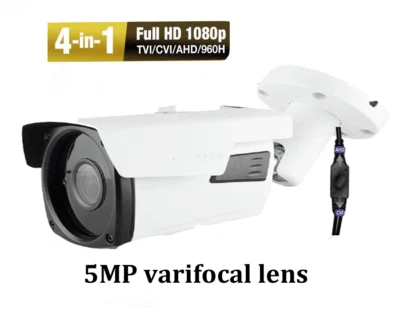 HD 2.6MP Sony CCD 1080P 66IR 2.8-12mm Varifocal Zoom Lens 4--1 Security Camera