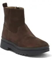 Eileen Fisher Floyd Waterproof Chocolate Suede Boot Women's 7M New In Box Rtr1