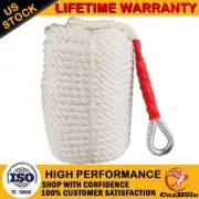 3/4"x200' Twisted Nylon Anchor Rope Three Strand Marine Boat Dock Mooring Line