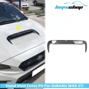 Carbon Bonnet Hood Intake Scoop Vent Cover Fit For Subaru WRX 4th STI / Levorg (for: Subaru)