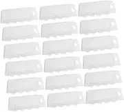 Healeved 25pcs Wax Melt Clamshell Molds Heart Shaped DIY Storage Box for Wax Melts Efficient Organization Easy Visibility Low Maintenance for Tidy Spaces