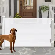 Retractable Safety Gate for Baby Dog, Sulishang Durable Portable Mesh Retract...
