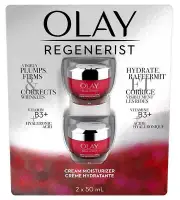 OLAY Regenerist Plus Micro Sculpting Cream VIT-B3 & Hyaluronic Acid 1.7oz 2-pack