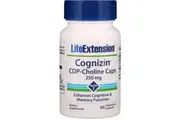 Life Extension, Cognizin, CDP-Choline Caps, 250 mg, 60 Vegetarian Capsules